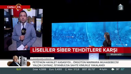 Liseliler siber tehditlere karşı