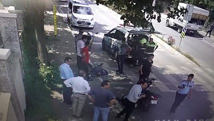 Polisten kaçan sürücü, motosiklete çarpıp kaçtı - İSTANBUL