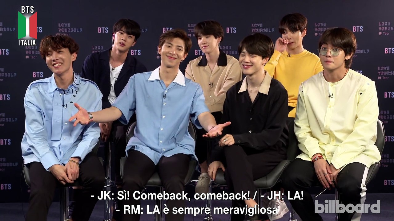 [SUB ITA] 180518 BTS Explain The Story in Their New Album 'Love Yourself  Tear' | Billboard