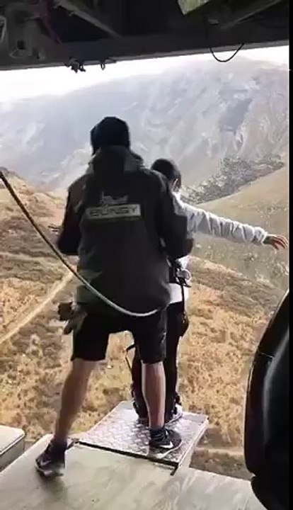 Bungee jump fail Full video