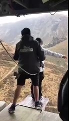 Bungee jump fail Full video