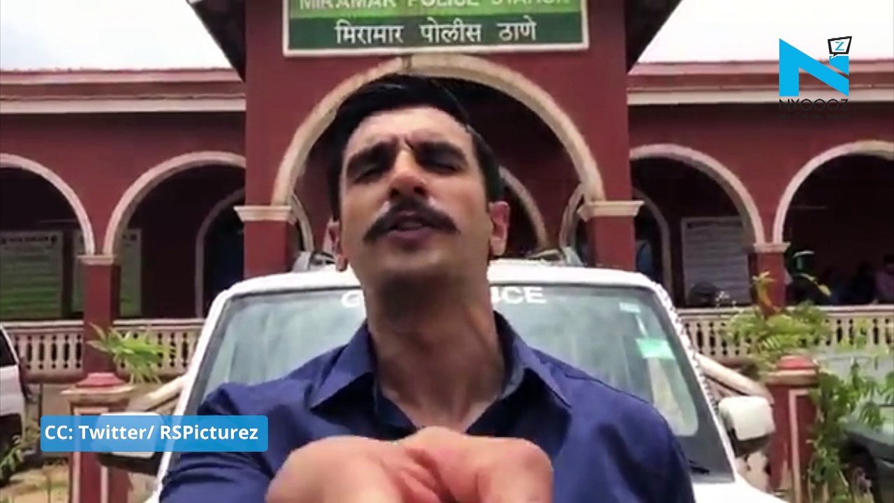 Ranveer Singh and Sara Ali Khan's video from 'Simmba' sets goes viral