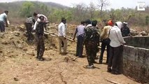 Sauvetage d'un léopard coincé dans un puits