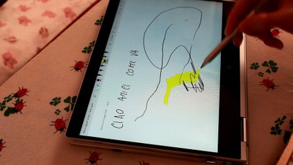 HP Spectre X360: Test Active Pen