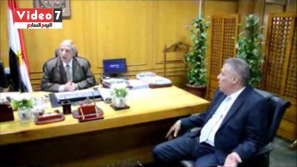محافظ الإسماعيلية يستقبل وكيل وزارة الموارد المائية والري لمحافظات القناة