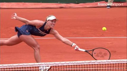 Roland-Garros 2018 : La main ferme de Kerber !