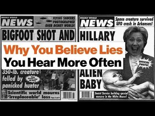 Why You Believe Lies You Hear More Often | Derek Thompson