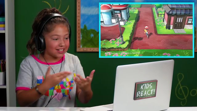 KIDS REACT TO LET'S GO PIKACHU! (Nintendo Switch Pokémon Game)
