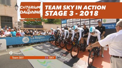 Download Video: Team Sky in action - Étape 3 / Stage 3 (Pont-de-Vaux / Louhans-Châteaurenaud) - Critérium du Dauphiné 2018