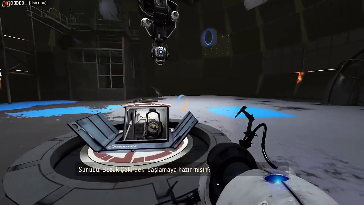 Portal 2 : ouverture du portail vers la Lune