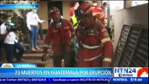 Ordenan nuevas evacuaciones en las zonas cercanas al Volcán de Fuego de Guatemala