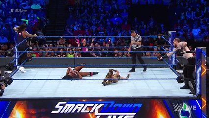 Naomi & Jimmy Uso vs. Lana & Aiden English: SmackDown LIVE, June 5, 2018