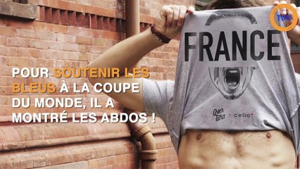 Le fils de Lizarazu sort les muscles pour sa collection de vêtements