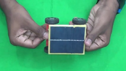 How to Make a Solar Powered Toy Car at Home