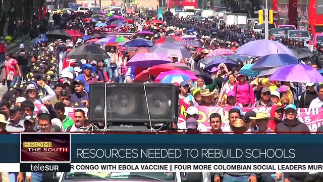 Mexico Teachers Continue Protests Against Education Reforms