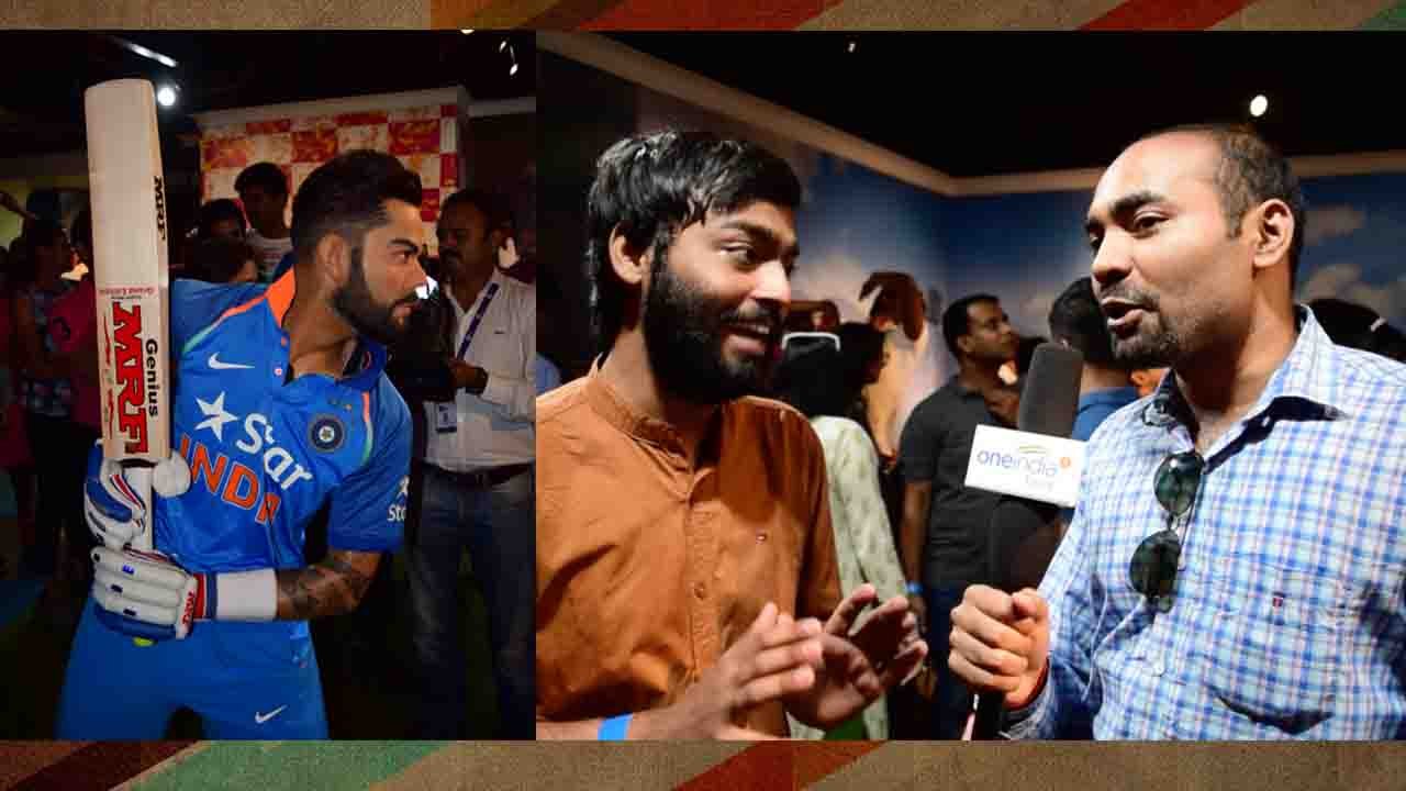 Virat Kohli Wax Statue at Madame Tussauds Delhi, Fans reaction | वनइंडिया हिंदी
