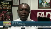 Policía panameña reprime y detiene a trabajadores del Suntracs