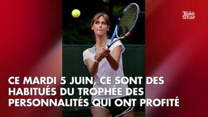 PHOTOS. Ophélie Meunier, PPDA, Laurent Maistret… Les people s'éclatent au Trophée des personnalités de Roland-Garros
