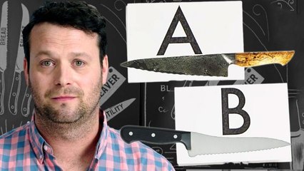 Knife Expert Guesses Which Knife Is More Expensive and Explains Why | Price Points