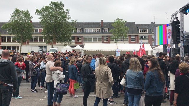 Arcadian fait ses balances en public pour le concert Cristal live