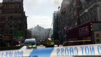 Mandarin Oriantel otelinde yangın çıktı - LONDRA