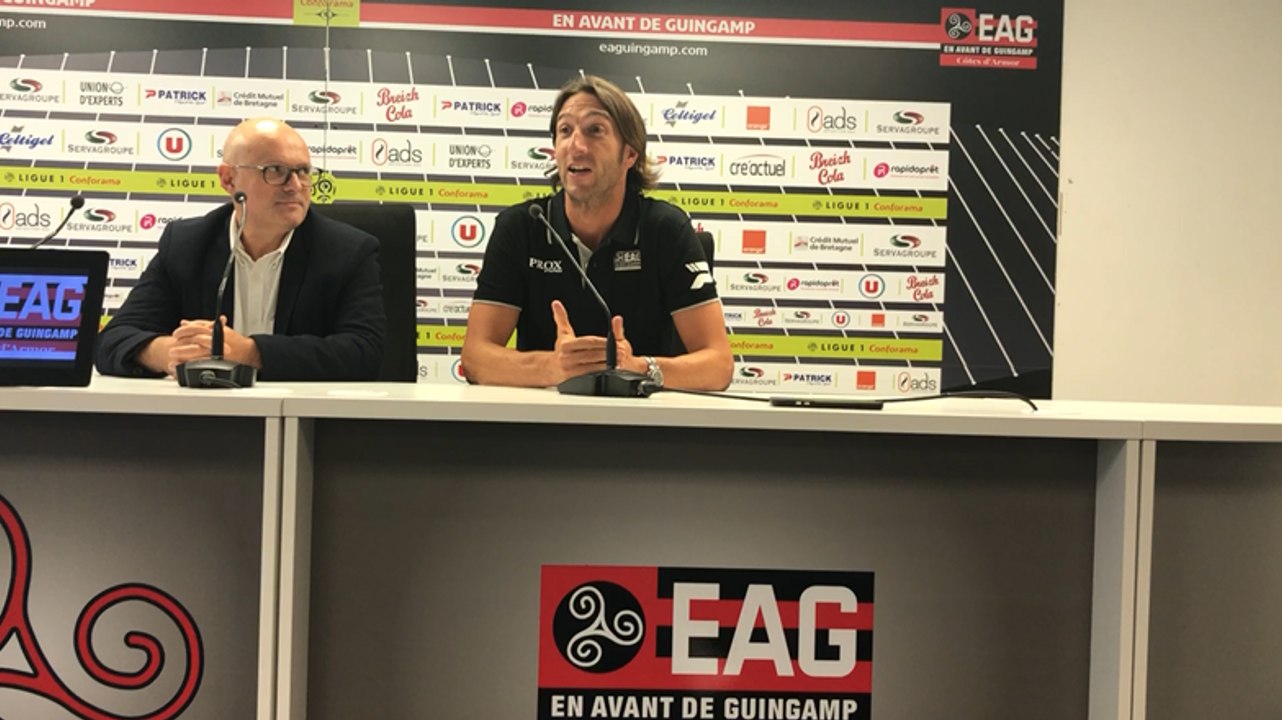 EA Guingamp : les premiers mots de Frédéric Biancalani