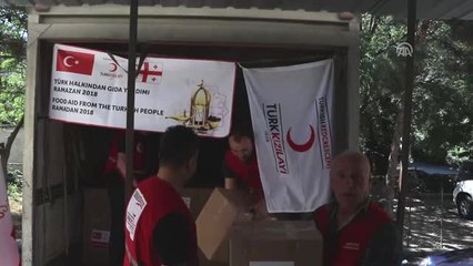 Türk Kızılayından Gürcistan'da Ramazan Yardımı