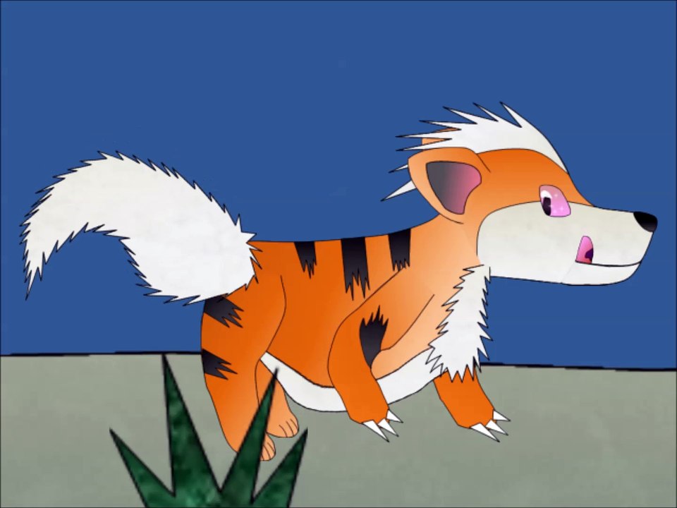 Magenta eats a Rat