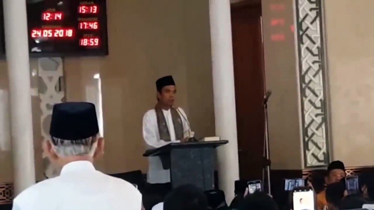 Ceramah ustadz Abdul Somad Di Depan 10 Hakim Mahkamah Agung
