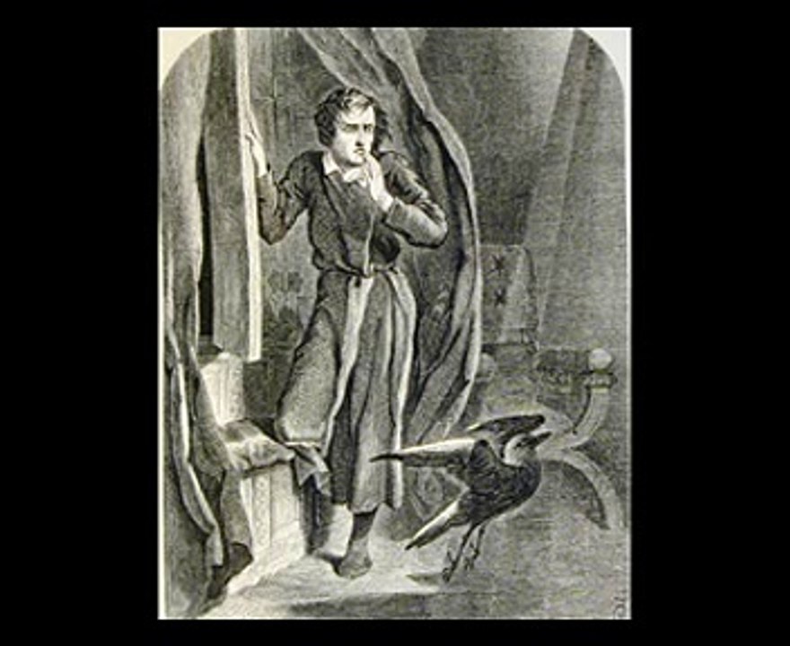 The Raven By Edgar Allan Poe Voice By  Christopher Walken