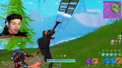NEW BOUNCER PAD + SHOPPING CART at *MAX* HEIGHT! Fortnite: Battle Royale with Muselk