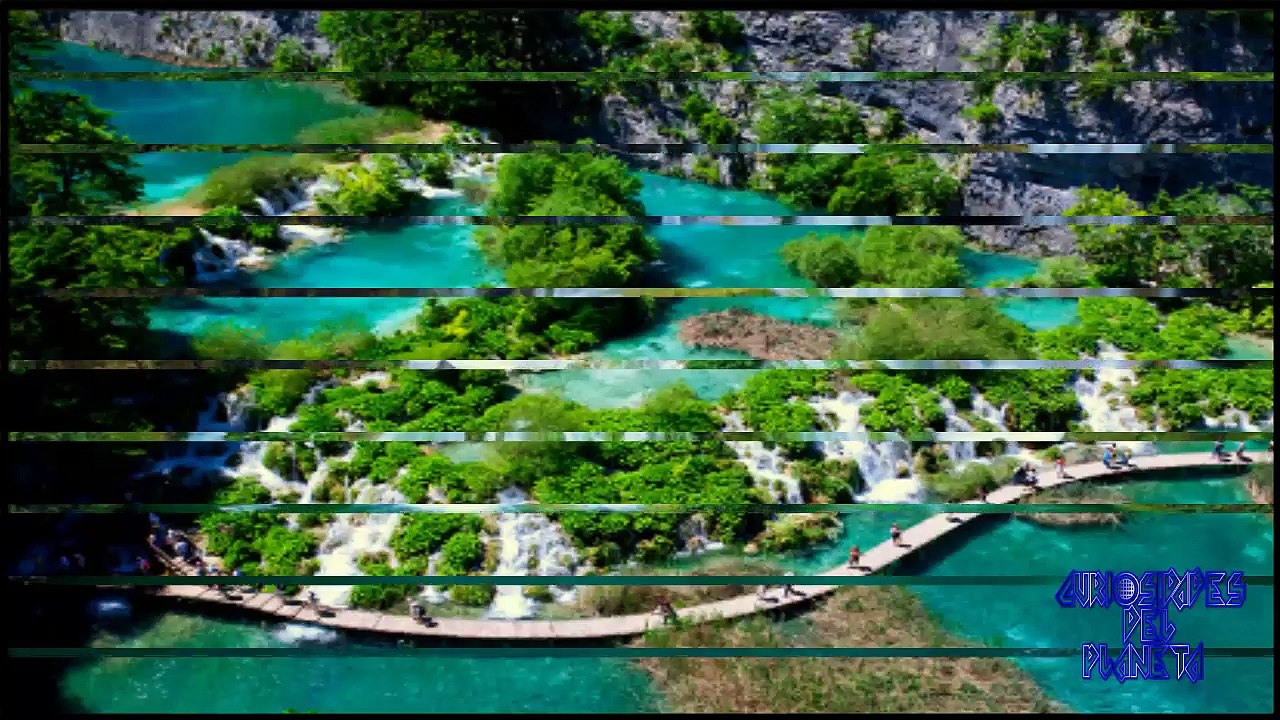 the Plitvice Lakes