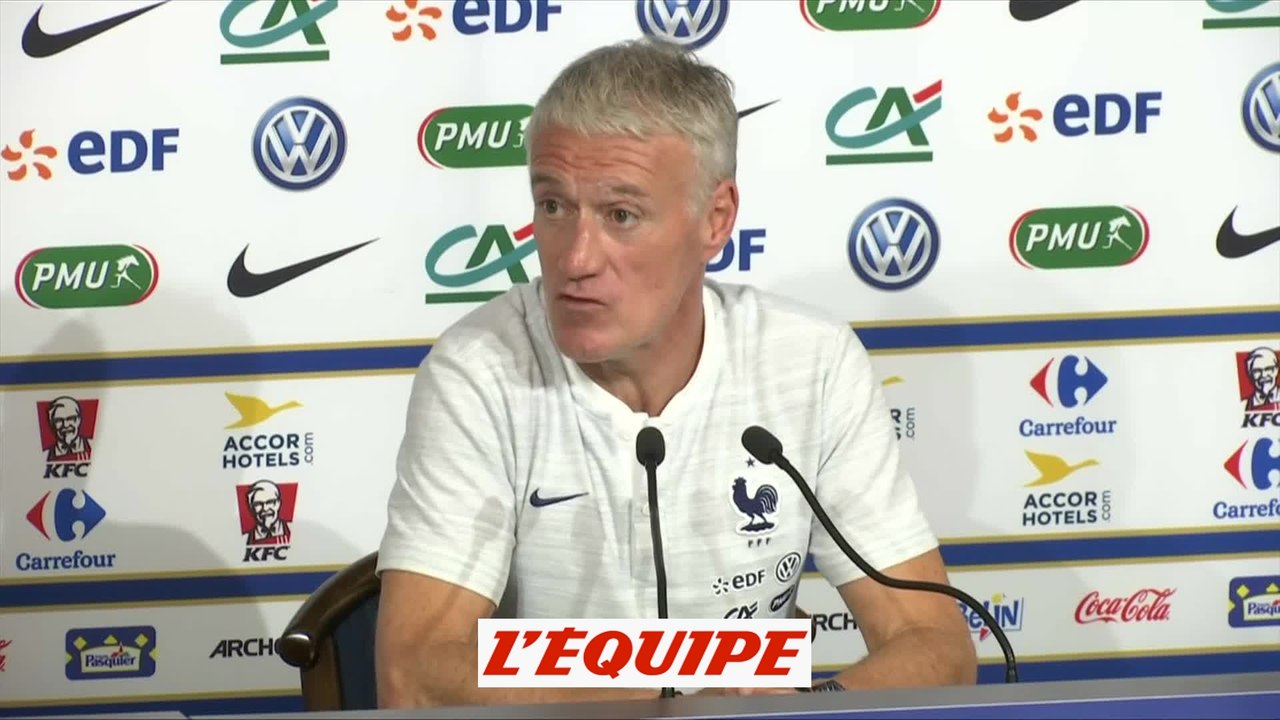 Deschamps «Aucun souci avec Pogba» - Foot - CM 2018 - Bleus