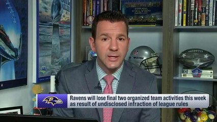 Rapoport: Ravens were penalized by league for being 'too aggressive' in OTA practices