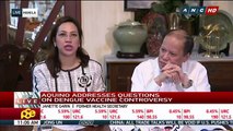 Former Pres. Aquino, ex-Health Sec. Garin address questions on Dengvaxia controversyHIGHLIGHTS:- Former DOH Sec. Garin on seronegative patients: Nawawala ang