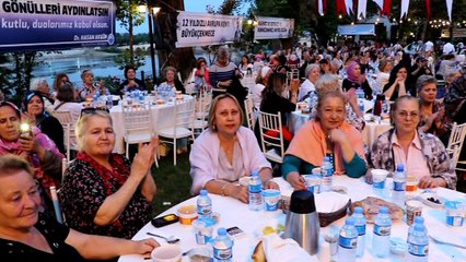 Büyükçekmece ailesinden Meriç Nehri kenarında iftar