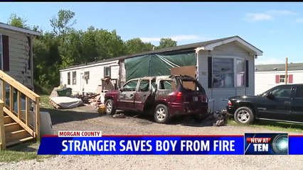 Good Samaritan Saves 4-Year-Old Boy's Life After SUV Catches Fire