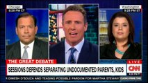 Ana Navarro VS. Steve Cortes debates on Jeff Sessions defends separating undocumented parents, Kids. #JeffSessions #DACA @ananavarro @CortesSteve