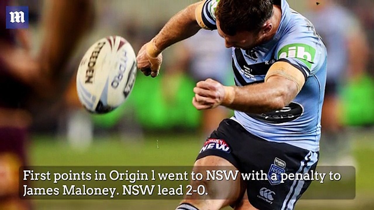 Take a look at the key moments of the opening 2018 Origin match
