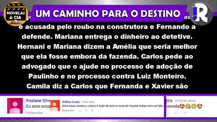 Um Caminho para o Destino 13 11 17 a 17 11 17 - Capítulo 56 ao 60   Resumo Semanal Completo