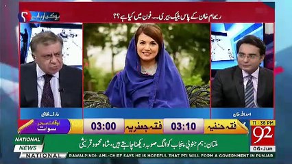 Arif Nizami Badly Grills on Reham For Wrote Against Waseem’s 1st Wife