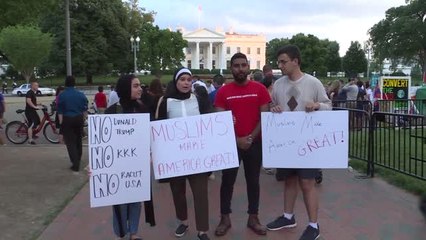 Beyaz Saray Önünde "Alternatif" İftar Programı