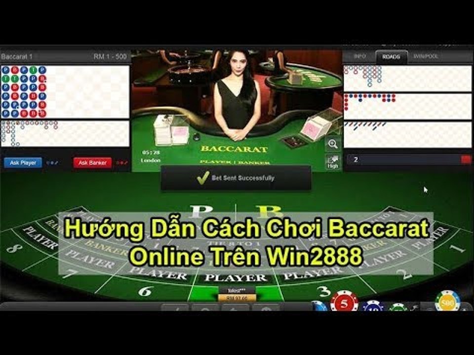 Hướng Dẫn Cách Chơi Baccarat Online Trên Win2888 - 5 Phút Kiếm 1 Tỷ Chuyện Nhỏ