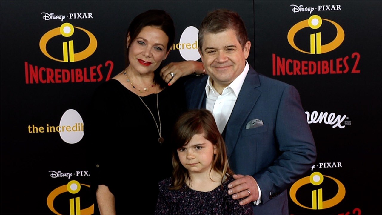 Patton Oswalt and Meredith Salenger "Incredibles 2" Premiere Red Carpet