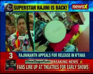 Rajini's 'Kaala' Red carpet in Tamil Nadu, rumbling in Karnataka