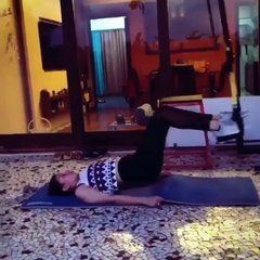 Hansika motwani hot work out