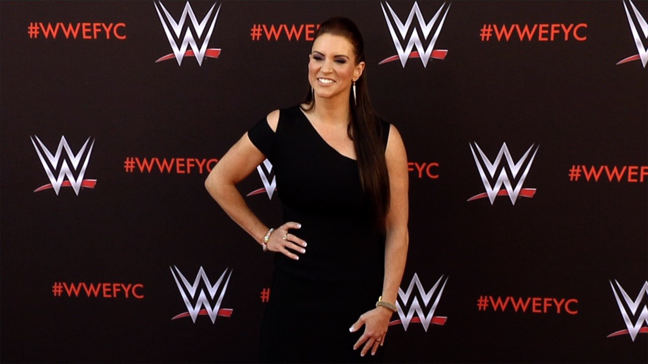 Stephanie McMahon WWE's First-Ever Emmy FYC Event Red Carpet