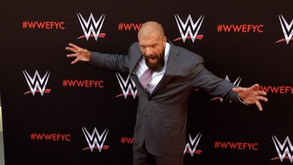 Triple H WWE's First-Ever Emmy FYC Event Red Carpet