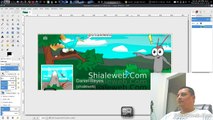 Usando GIMP En Linux Para Hacer Un Banner Para Canal De Shialeweb En Younow