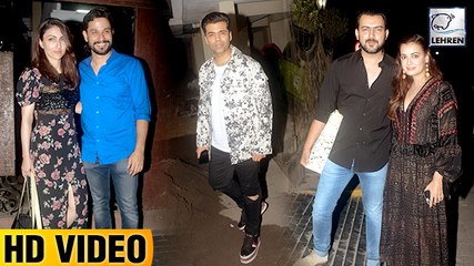 Neha Dhupia's Post Wedding Party For Bollywood Celebs | Karan, Dia, Soha